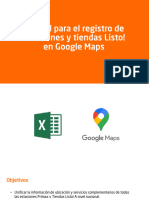 Manual Registro de Estaciones para Maps