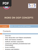 OOP-Chapter 2-More-On - OOP - v2.0