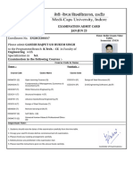 Print Admit Card