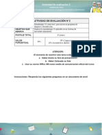 Act. Evaluación 2. Metodología 5S MODIFICADA