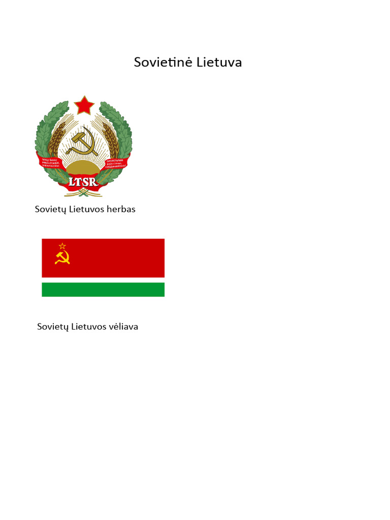 Sovietinė Lietuva (Istorija) PDF