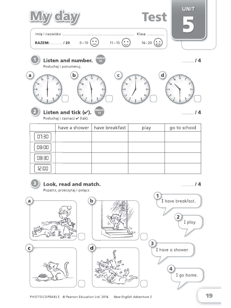 Test ModuÅ 5 MY DAY | PDF