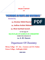 Project of BSC (Chemistry) - 1