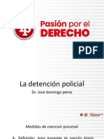 I. DETENCION POLICIAL - DOMINGO-PEREZ