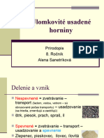 Úlomkovité Usadené Horniny