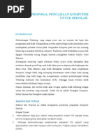 Download Proposal Pengadaan Komputer by paksoleh SN72153046 doc pdf