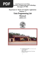 Unix-Manual-2021-by - DR Shankaragowda - B B