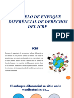 Modelo Enfoque Diferencial de Derechos Del Icbf