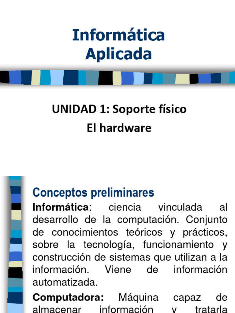 Evolución del Hardware Informático | PDF | Hardware de la computadora ...