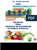 PALESTRA (Princípio de Autoridade Na Família e Escola)