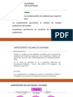 Normas de Auditoria Generalmente Aceptadas