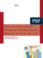 Projeto de Gerenciamento de residuos da construção civil