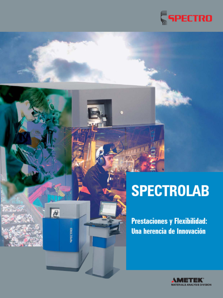 Espectrómetro SPECTROLAB: Innovación y Flexibilidad | PDF | Óptica ...