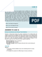 Geriatric Urinary Incontinence & UTI Case