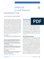 Adverse Childhood Experiences and Trauma-Informed Care