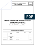 PTS-SST-07 Corte y Soldadura