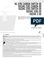 VUFVOG User Manual RacingZero 3 2WF Wheels Fulcrum Rev01 07 2020 LBERRY