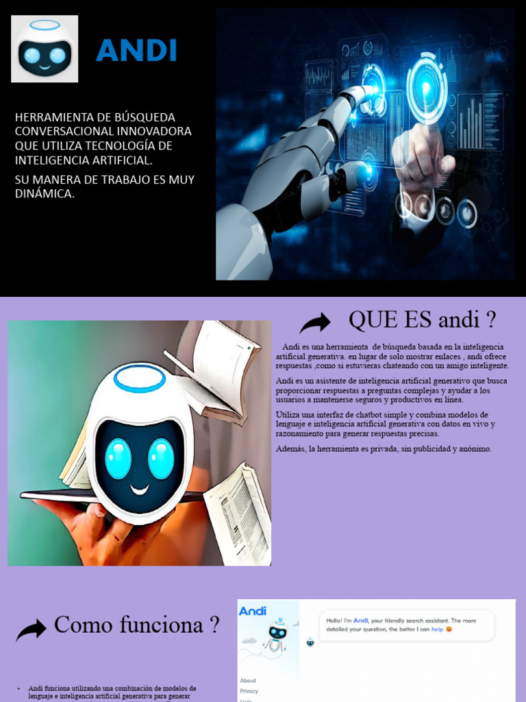 Andi: Búsqueda Conversacional AI | PDF | Crecimiento personal y ...