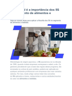 SEBRAE - 5S No Segmento de Alimentos e Bebidas