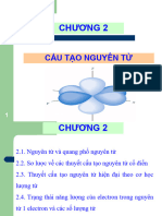 Chương 2 - Cấu tao nguyên tử 