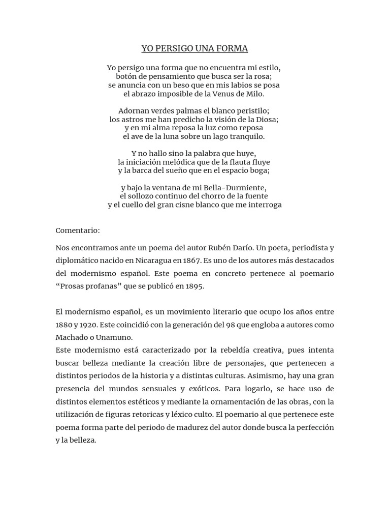 Análisis del poema 