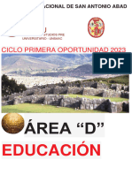 Educación Cívica Area D
