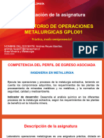 Presentacion de Asignatura Lab. Op. Metalurgicas - 2024
