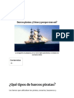 Barcos Piratas Como y Porque Eran Así 2024 - Corsarios