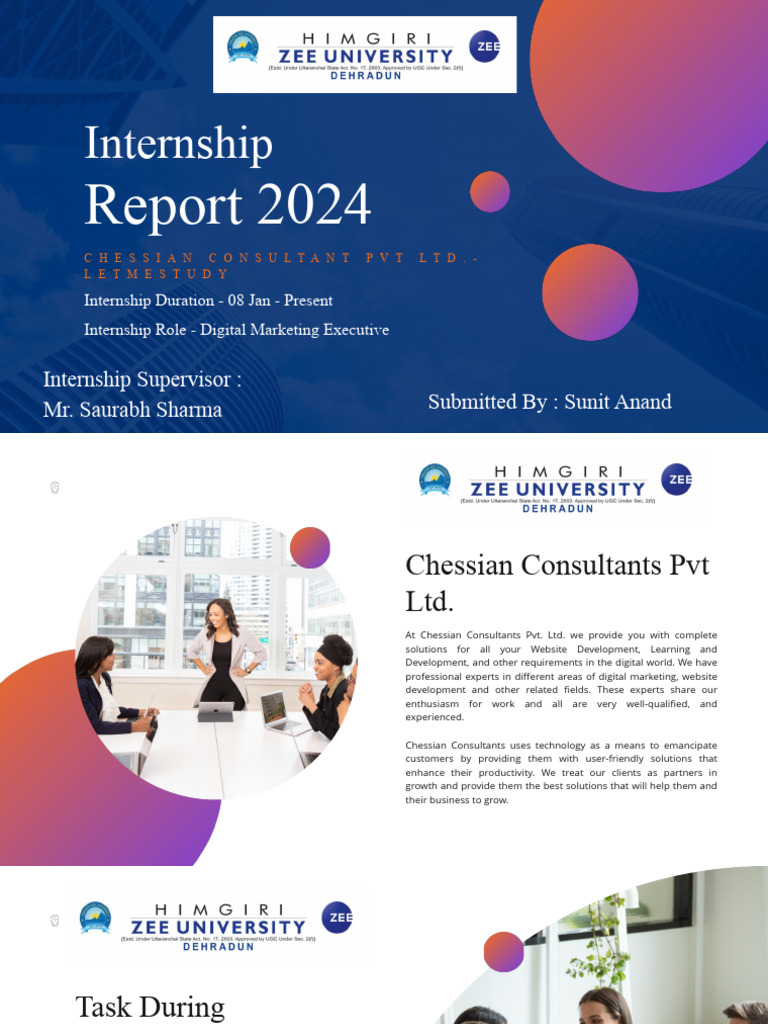 Digital Marketing Internship Insights | PDF