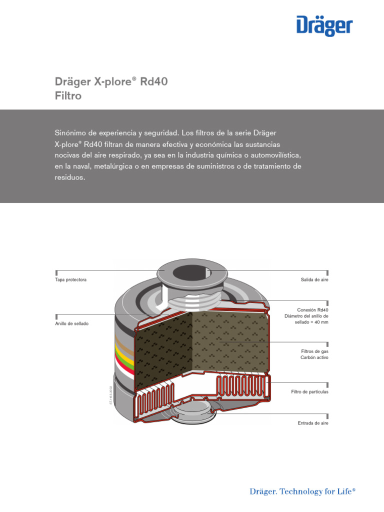 X Plore Rd40 Pi 9072796 Canister | PDF | Mercurio (Elemento) | Materiales