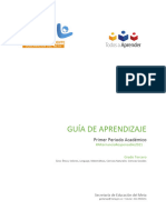 Planeacion Guia de Tercer Grado - Primer Periodo Proyecto Articulador