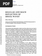 Regular and Mach Refn of Shocks