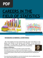 Careers in The Field of Statistics