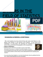 Careers in The Field of Statistics