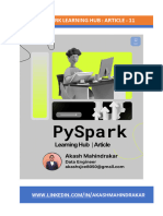 PySpark Learning Hub 1700684461