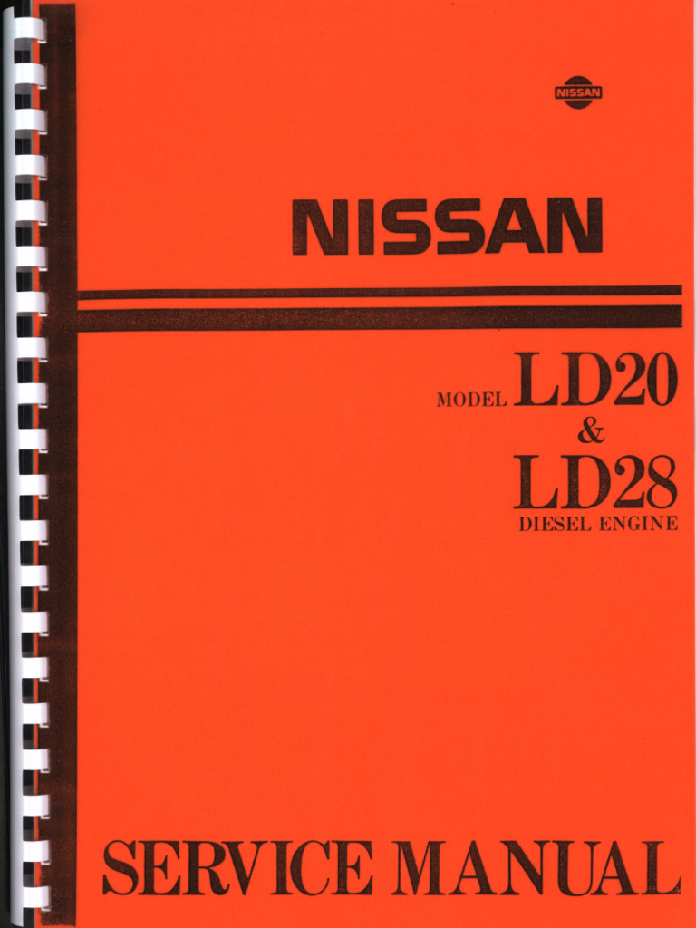LD20 and LD 28 - Engine - Manual | PDF