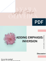 Adding Emphasis Inversion