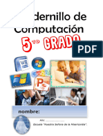 Cuadernillo Computacion 5to Grado 2024