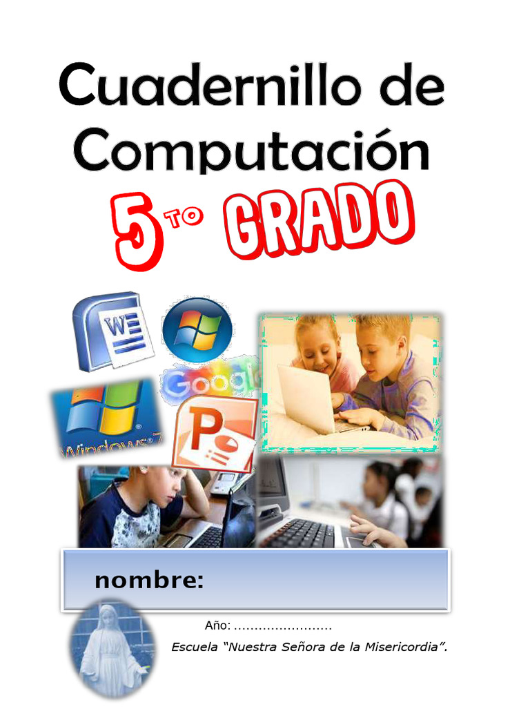 cuadernillo computacion 5to grado 2024 | PDF | Agua | Sistema respiratorio