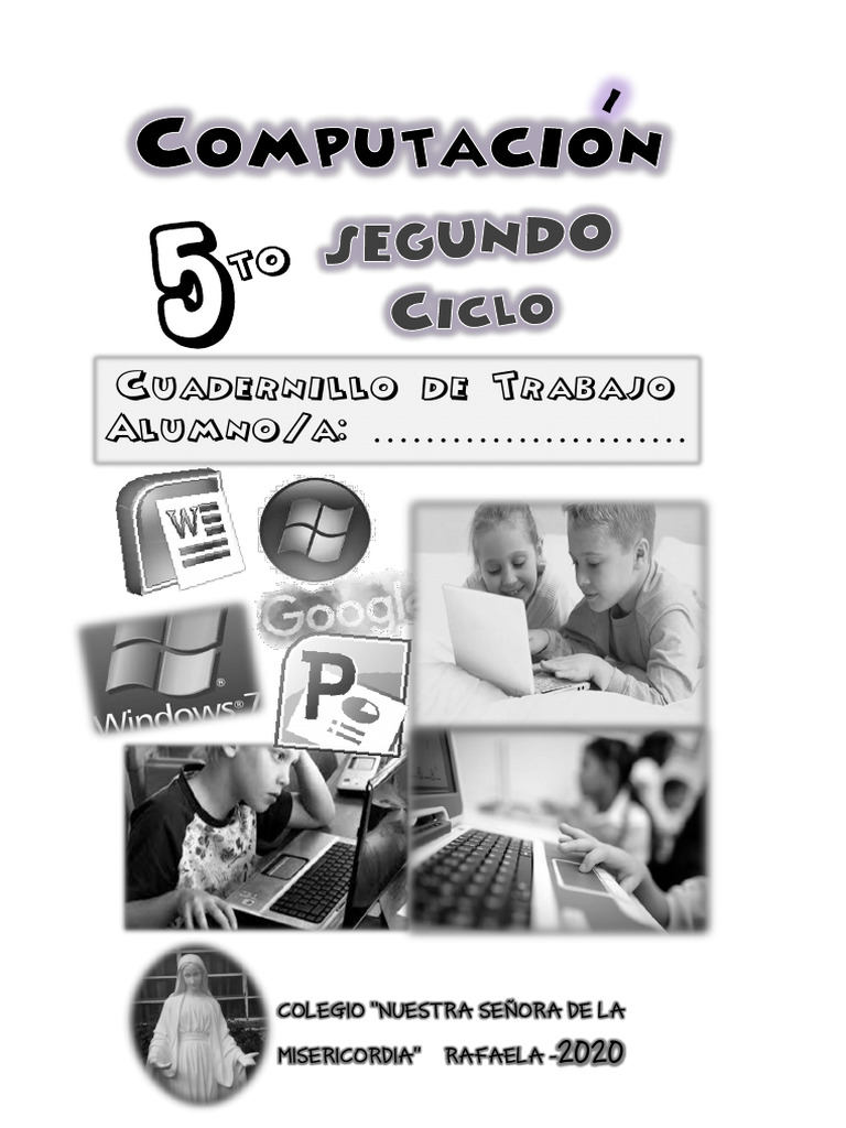 Cuadernillo de Computacion 5to Grado 2020 | PDF | Ventana (informática ...