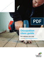 Occupation Class Guide