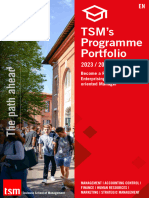 TSM Programme Portfolio