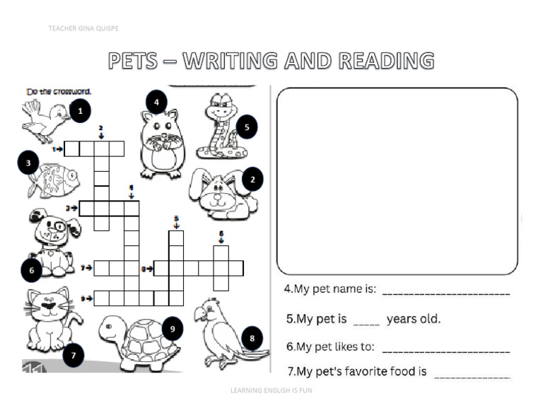 Learning English with Teacher Gina Quispe | PDF