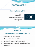 Microeconomía I - 2022 - Clase 9 - Unidad 8a - 11 Octubre (1)