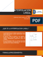 Interpolacion Lineal 3.1