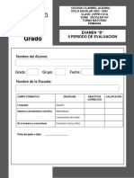 Examen II Trim M-b Primero