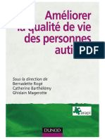 Améliorer La Qualité de Vie Des Personnes Atteintes D'autisme-2008