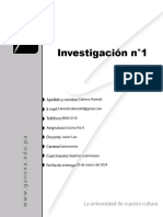 Investigacion N°1 - Cocina Fria II