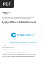 Gradient Descent Algorithms and Variations - PyImageSearch