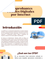 Comprobantes Fiscales Digitales Por Internet